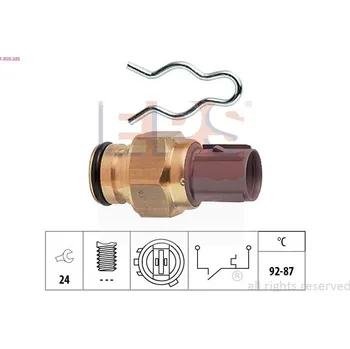 Ventilátor topení a klimatizace Teplotní spínač, větrák chladiče EPS 1.850.285