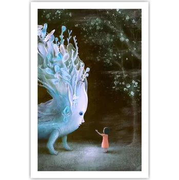 Obraz Obraz plakát do obýváku nebo ložnice 61x91 cm - abstraktní motiv, plakáty na zeď bez rámu