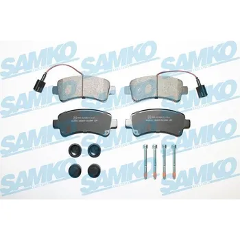 Brzdová destička Sada brzdových destiček, kotoučová brzda SAMKO 5SP1994