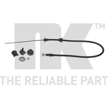 Spojkové lanko Tažné lanko, ovládání spojky NK 922384