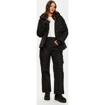 Guess Lyžařská bunda W4PL3N WH0K0 Černá Regular Fit L