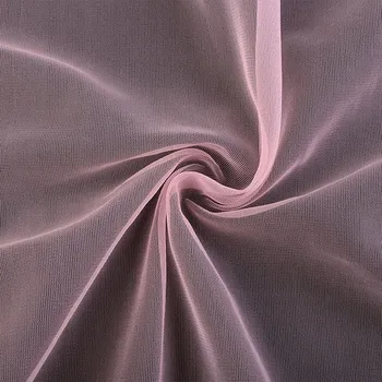 Pro Háčkování Šifón světle růžový