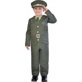 Karnevalový kostým KOSTÝM MALÝ VOJÁK DRUHÁ SVĚTOVÁ VÁLKA 110