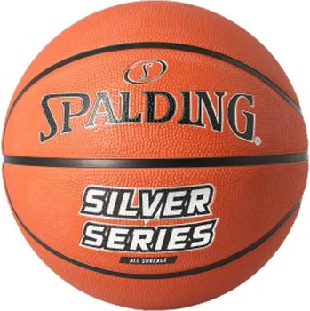 Basketbal SPALDING Basketbalový míč Silver Series 7 ORANŽOVÁ