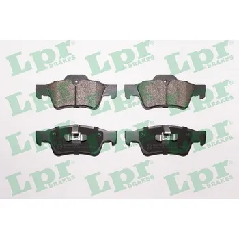 Auto-moto Sada brzdových destiček, kotoučová brzda LPR 05P1254