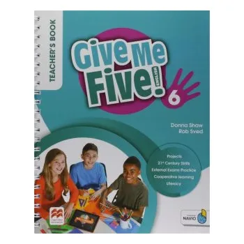 Anglický jazyk Give Me Five! 6. Teacher's Book Pack. Wydanie 2023