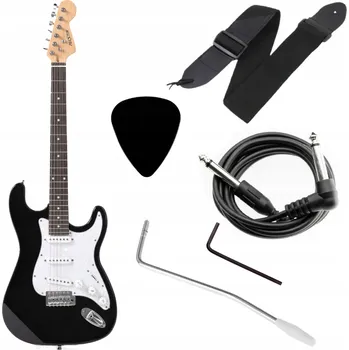 Kytara Elektrická kytara Preston 4/4 Černá