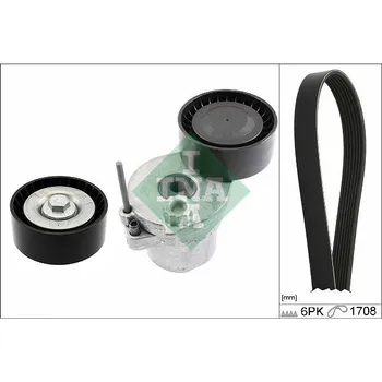 Sada žebrovaných klínových řemenů Schaeffler INA 529 0362 10