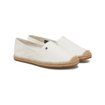 Dámská obuv Espadrilky Tommy Hilfiger Flag Canvas Espadrille FW0FW08541 Écru 42