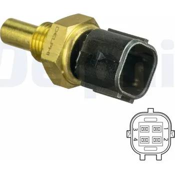Čidlo automobilu Snímač, teplota chladiva DELPHI TS10494