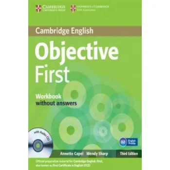 Anglický jazyk Objective First Workbook without Answers with Audio CD – Annette Capel (EN)