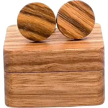 Manžetový knoflíček Amparo Miranda® Dřevěné manžetové knoflíčky BG24