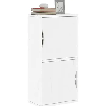 Organizace kuchyně vidaXL Odkládací skříňka ODDA 40x24x79 cm masivní borové dřevo [4103591] Barva: Bílá