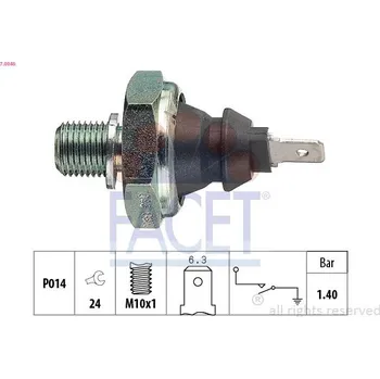 Olejový tlakový spínač FACET 7.0046