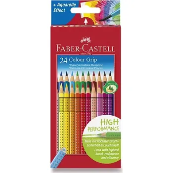 Kresba Akvarelové pastelky Faber-Castell Grip 2001 - 24 barev