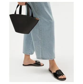 Dámské pantofle Nazouváky Eva Minge REGINE-SL2273-1 Černá 39