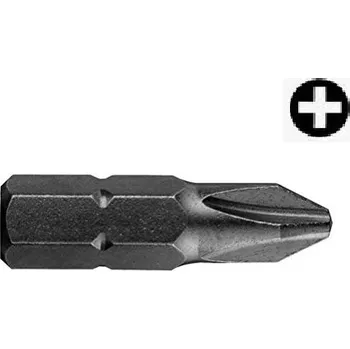 Bity křížové Phillips, různé velikosti, úchyt 1/4", délka 25 mm - JONNESWAY Velikost: PH2