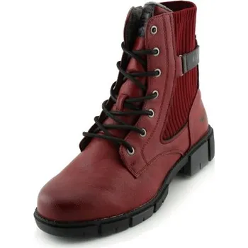 Dámská zimní obuv Nadměrná obuv zimní MUSTANG MU1443 rot (obuv dámská - XXL velikosti)