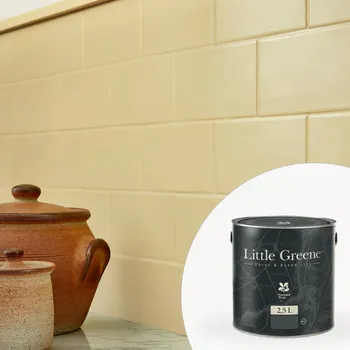 Little Greene Barva na kachličky - Polomatná vysoce odolná - 2,5L - Intelligent Floor Paint Vyberte odstín:: Toad (235)