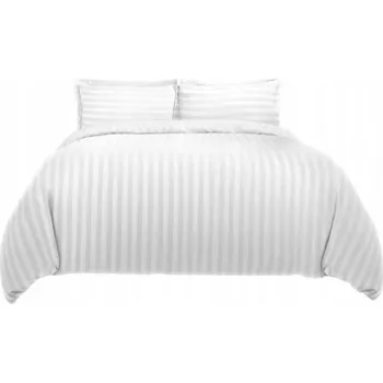 Povlečení DAMAŠKOVÉ HOTELOVÉ SADA POVLEČENÍ 140x200 + 2X 50x70CM / 100% BAVLNA