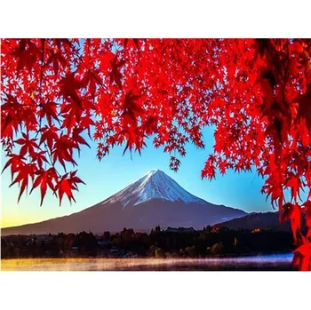 Mozaiková sada HUACAN DIAMOND PAINTING - DIAMANTOVÁ MOZAIKA - HORY 29