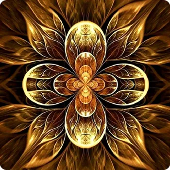 Diamantové malování HUACAN DIAMOND PAINTING - DIAMANTOVÁ MOZAIKA - MANDALA 02