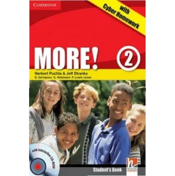 Cizí jazyk More! Level 2 Student's Book with Interactive CD-ROM with Cyber Homework – Herbert Puchta (EN)