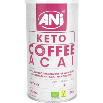 Káva REISHI KETO ACAI instantní káva bio 100 g - ANI