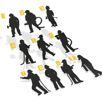 Samolepicí dekorace na vozidlo Samolepka Hasič - 10