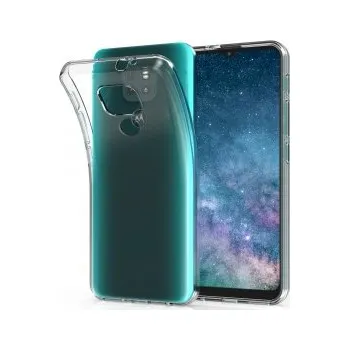 Pouzdro na mobilní telefon Průhledné pouzdro pro Motorola Moto G9 Play / Moto E7 Plus - průhledná