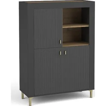 Komoda Stylová komoda Mossa 1 - černá