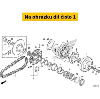 Auto-moto Honda Spojkový zvon Honda 22100KFG000