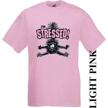 vtipne-detske-levne-bavlnene-tricko-potisk-kocka-stres Barva: Pink - růžová, velikost: 128