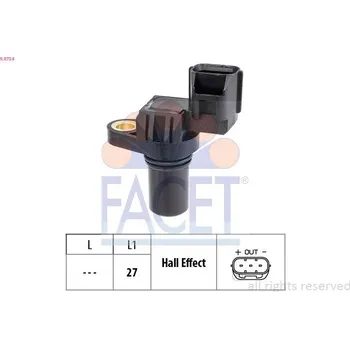 Čidlo automobilu Senzor otáček, automatická převodovka FACET 9.0754