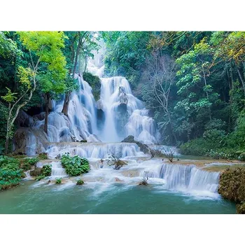 Diamantové malování HUACAN DIAMOND PAINTING - DIAMANTOVÁ MOZAIKA - VODOPÁD 19