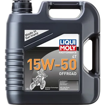 LIQUI MOLY Motorbike 4T 15W50 Offroad,syntetický motorový olej 4 l LIQUI MOLY LI 3058
