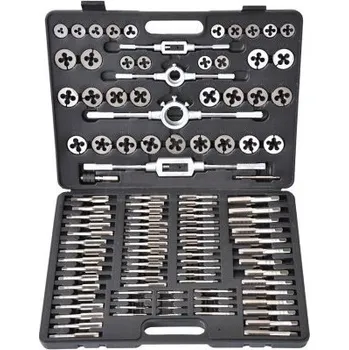 110-dílná sada metrických závitníků a závitových oček