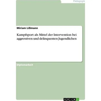 Kampfsport als Mittel der Intervention bei aggressiven und delinquenten Jugendlichen - Lißmann, Miriam