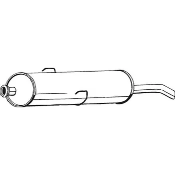 Tlumič výfuku Zadní tlumič výfuku BOSAL 190-867