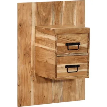 Noční stolek vidaXL Noční stolek 60x32x80 cm masivní akáciové dřevo [4017529]