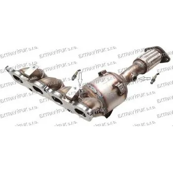 Ford Fiesta VI 1.4i Montážní katalyzátor výfuku 1091730-3