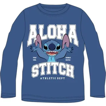 Chlapecké tričko DOVOZ EU Chlapecké tričko Disney Stitch modré Velikost: 110