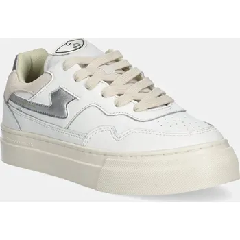 Pánská obuv Kožené tenisky Stepney Workers Club Pearl S-Strike, 36, bílá, 00X