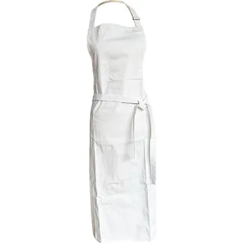 Zástěra Made by Kristína (uni velikost) Barva: Bílá - doprava zdarma od 2 500 Kč