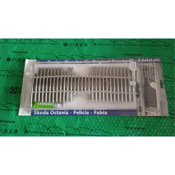 Tuning okrasné nerezové lišty přední masky Škoda Felicia po FL, Octavia I před FL Milotec 192/PE