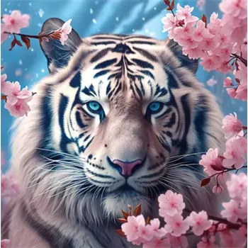 Mozaiková sada HUACAN DIAMOND PAINTING - DIAMANTOVÁ MOZAIKA - TYGR 35