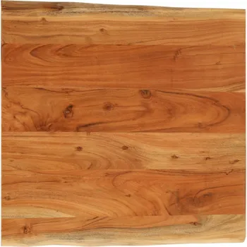 vidaXL Stolní deska živá hrana 40x40x3,8 cm masivní hrubý mangovník [370774] Barva: Akáciové dřevo (přírodní)