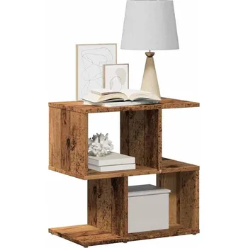 Noční stolek vidaXL Noční stolky 2 ks 50x30x51,5 cm kompozitní dřevo [806373] Barva: Staré dřevo