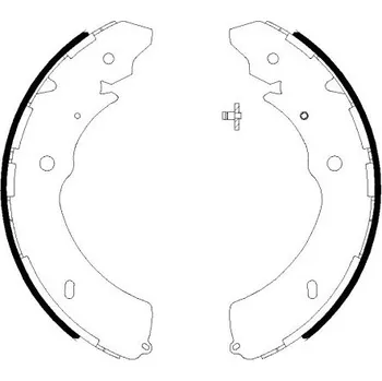 Brzdová čelist Sada brzdových čelistí TEXTAR 91084800
