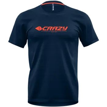 Dámské tričko Crazy triko Idea T-SHIRT LOGO 2024 Modrá XL Pánské